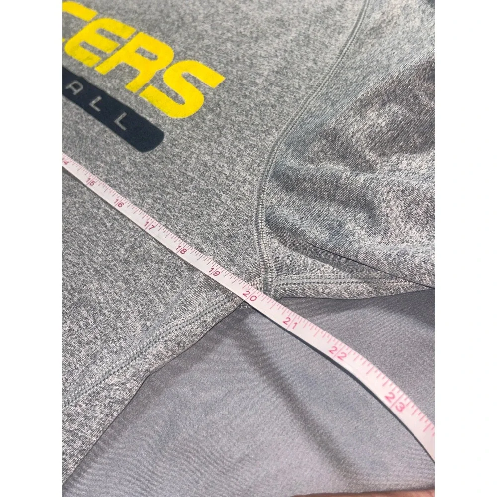 Adidas Indiana Pacers NBA Basketball Climalite Shirt Mens Medium Gray Heather